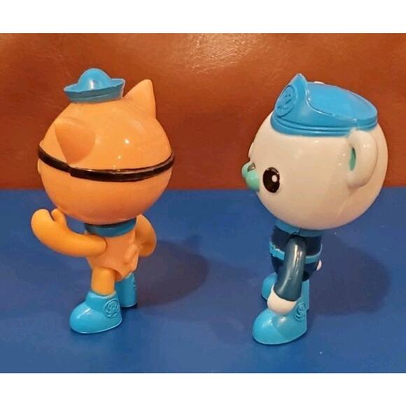 3 In Octonauts Captain Barnacles Kwazii Action Figures Replacements Collectibles - Picture 2 of 12